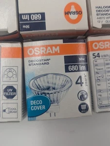 20 x Osram Halogen Decostar 51S Standard GU5.3 12V 680lm 50W Spot Light Bulb - Picture 1 of 6