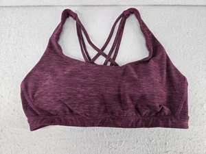 Victoria's Secret Racerback Bralette, Plum, Strappy Back, Large - Picture 1 of 5