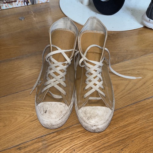 Converse All Star Hi Top "La vita è troppo corta per sprecare" taglia 7 in ottime condizioni