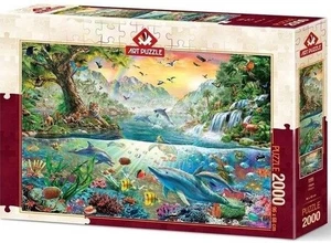 NUEVO Rompecabezas Artístico 2000 Piezas Rompecabezas 15+ Edades Utopía - Imagen 1 de 2