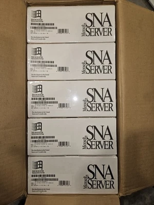 Lot of 5 – Microsoft SNA Server Standard Client – Sealed, Vintage OEM Software - Image 1 of 4