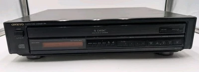 Onkyo DX-C201 5 Disc CD Changer ACCU-Pulse D/A Convertor - PARTS READ - Image 1 of 4