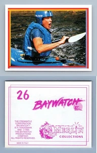 Mitch Buchannon - Baywatch #26 Merlin 1993 Sticker - Picture 1 of 1