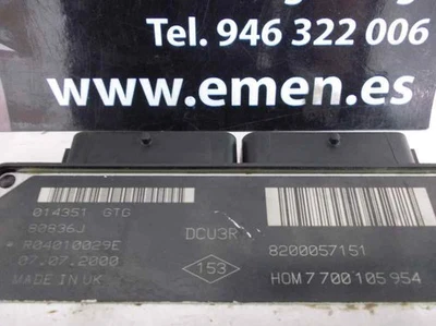 centralina motore RENAULT MEGANE I FASE 2 CLASSIC LA.. 1.9 D RT 1997 65367 - Immagine 1 di 4