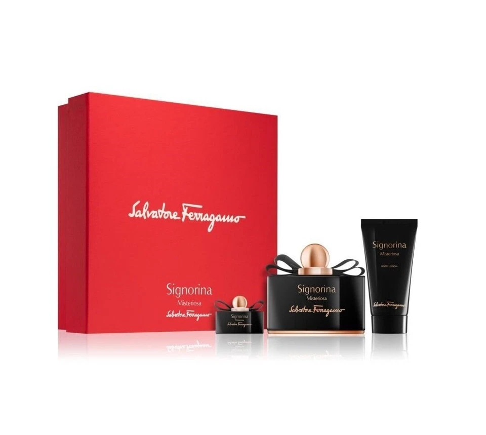 Salvatore Ferragamo Signorina Misteriosa 3.4 盎司淡香水女士香水 + 1.7... — 第 1/1 张图片