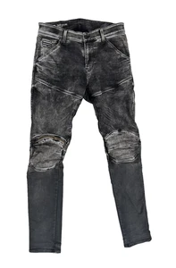 G-Star '5620 3D ZIP KNEE SUPER SLIM' Medium Aged Cobler Restored Jeans W32 L34 - Picture 1 of 15