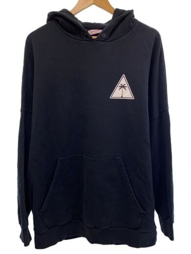 Felpa con cappuccio felpa grafica Palm Angels Palm Icon XL Nero PMBB036S19413011