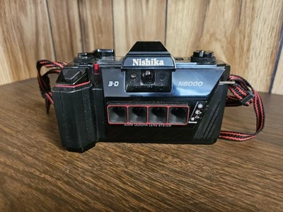 Lente cuadrada estéreo 3D Nishika N8000 35 mm sin probar Foto 1 de 4