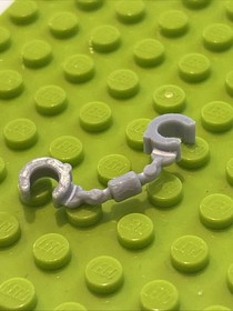 LEGO City 2x Handcuffs 6173615 for Minifigures Light Gray - 61482