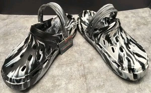 Skechers Herren Foamies Swifters Inkognito Slipper Clogs schwarz/weiß Gr: 8 Neu im Karton - Bild 1 von 9