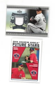 2007 Upper Deck UD Game Materials Bobby Jenks #UD-BJ & 2004 TOPPS RC #331 - Picture 1 of 2