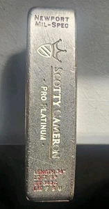 SCOTTY CAMERON PRO PLATINUM NEWPORT MIL-SPEC RIGHT HAND 34" GAMER - Picture 1 of 15