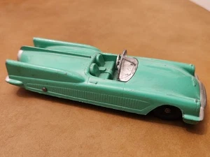 Old 1940s Tootsietoy Jumbo Green Convertible Art Deco Space Design - Picture 1 of 5