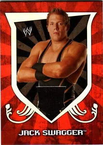 WWE Jack Swagger 2011 Topps Classic Event Worn T-Shirt Relic Card - Picture 1 of 1