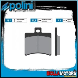 174.2020 PASTIGLIE FRENO POLINI POSTERIORE MALAGUTI MADISON 200 all models 200CC - Foto 1 di 5