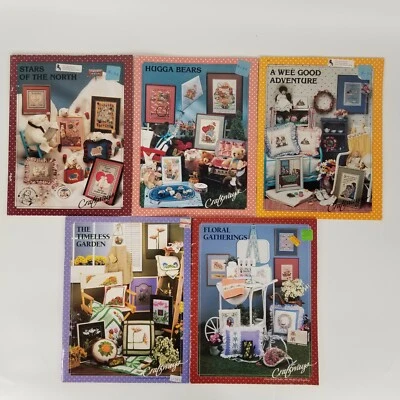 Lot of 5 Craftways Cross Stitch Pattern Booklets - Image 1 of 4