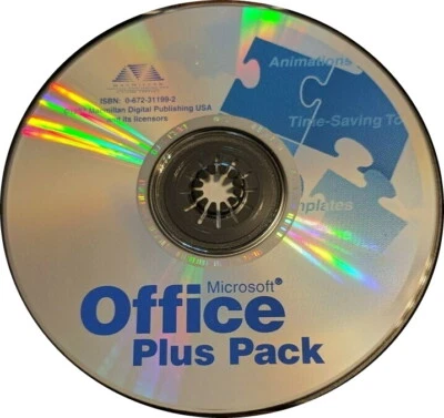 Macmillan Microsoft Office 97 Plus Pack Windows 95 CD-ROM Vintage (1997) - Image 1 of 2