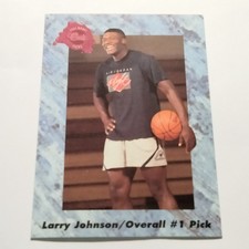 1991 Classic Draft Picks Larry Johnson RC Charlotte Hornets #192