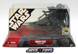 Star Wars Shadow Scout with Speeder Bike SDCC Exclusive Hasbro New in Box - Picture 1 of 5