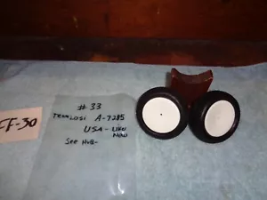 Vintage Pro-Line MTR Tires Wheels Team Losi RC Car Part (see hub) A-7285 - Picture 1 of 8
