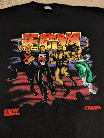 ECW Team Extreme XL T-shirt Authentic Brand New! Never Worn/Washed! Holy Grail! Cover