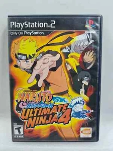 Ultimate Ninja 4: Naruto Shippuden (Sony PlayStation 2 PS2, 2009) Complete CIB - Picture 1 of 5