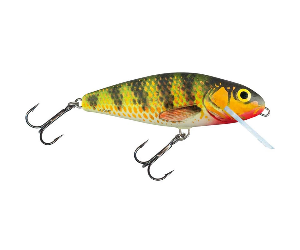 Salmo Perch Wobbler holographic perch HOP Kunstköder Hecht Barsch Zander Köder - Bild 1 von 1