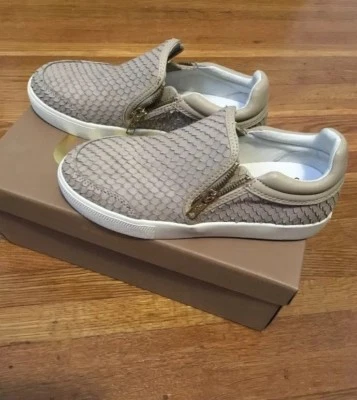 ASH Cuero Intenso Sin Cordones, Taupe, Talla 6 Foto 1 de 4