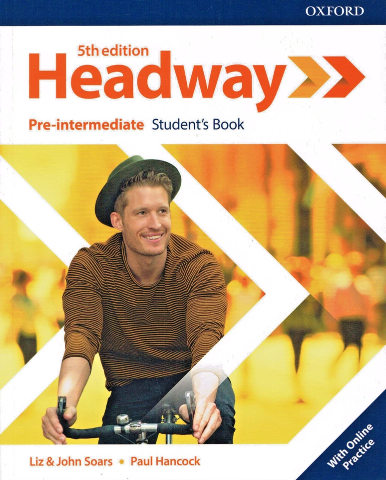 Oxford HEADWAY Pre-intermediate FIFTH / 5th EDITION Student's Book w Online @NEW - Image 1 of 2