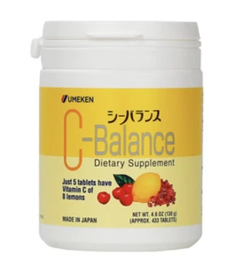 Umeken C Balance (433 chewable balls) - Authentic - Made In Japan - Foto 1 di 1