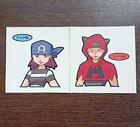 Set Of 2 Team Aqua Magma Pokemon Deco Character Stickers