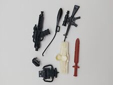 Lot of Vintage 80's Toys Action Figure Accessories Weapons Parts Lot 