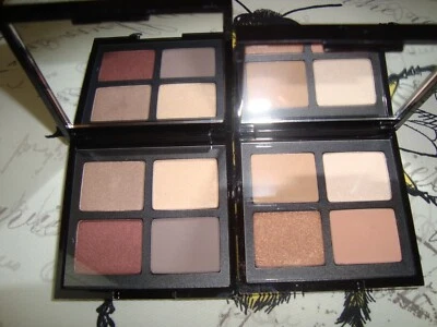 MALLY OPEN UP 8 EVERYDAY NUDES DEEP NEUTRALS 2 QUAD PALETTES TALC FREE NIB - Image 1 of 4