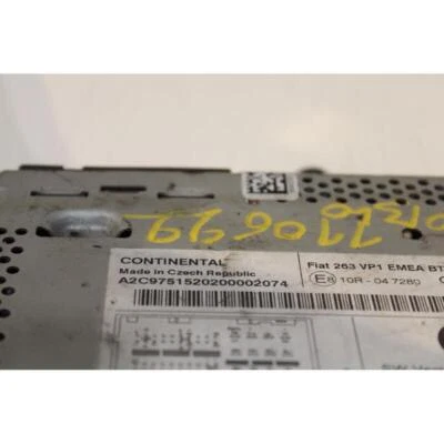 AUTORADIO PER FIAT DOBLO' (15-22) 4V 1.3 MJT (66KW) D/1248CC 2015 - Immagine 1 di 4