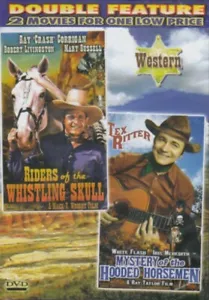 Riders Of The Whistling Skull / Mystery Of The Hooded Horsemen DVD - Foto 1 di 1