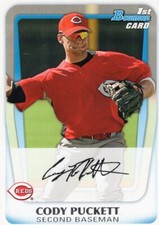 2011 Bowman Prospects International Cody Puckett #BP64