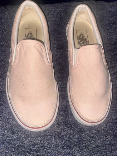 Slip on lettera inglese fragola Vans M4 W5 5 Cottagecore Boho raro