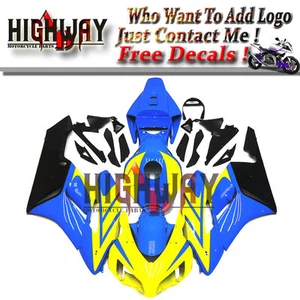 Verkleidungen für Honda CBR1000RR 2005 2004 05 ABS Fairing Kit Karosserie gelb & blau - Bild 1 von 6