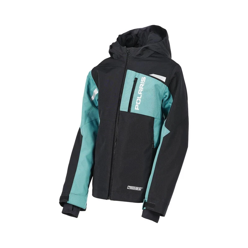 POLARIS YOUTH KIDS TECH 54 Teal SWITCHBACK Winter JACKET COAT -  S or M - NEW - Image 1 of 1