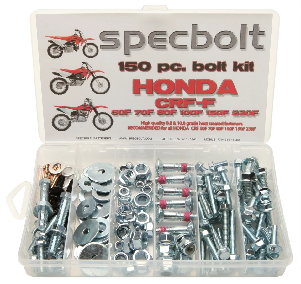 Honda Bolt Kit CRF50 CRF70F CRF80F CRF100F CRF110F CRF125F CRF150F CRF230F - Image 1 of 1