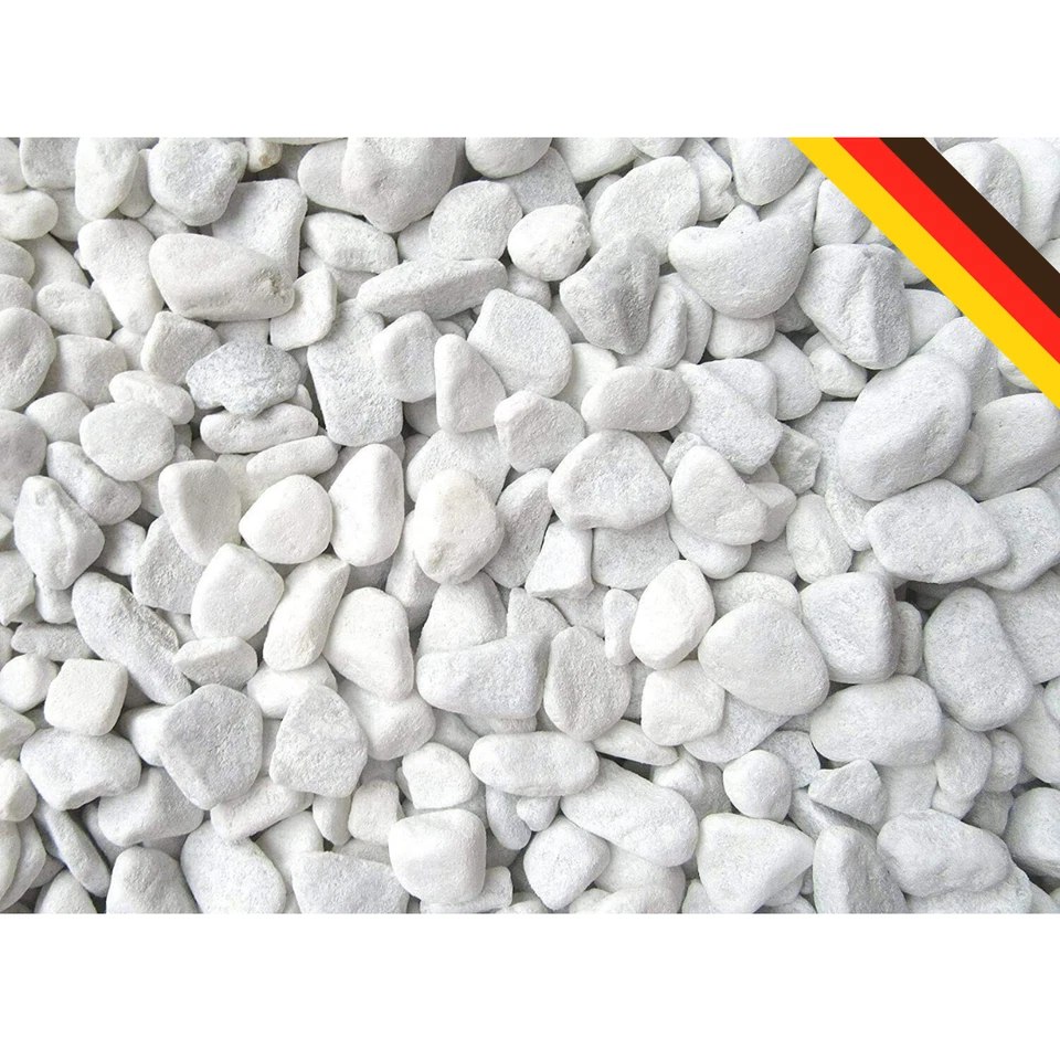 Dekosteine | Weiß | Marmorkies | Natursteine zur Dekoration | Zierkies | Carrara - Bild 1 von 1