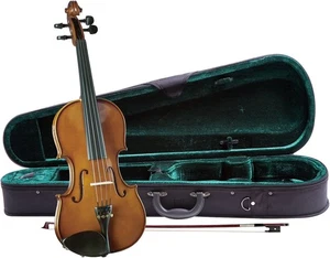 Cremona SV-100 Premier Manual Novice Violin, 4 Strings, Natural - Size 1/8 - Picture 1 of 3