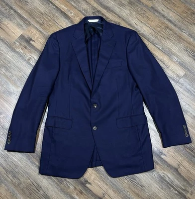Samuelsohn Sport Coat Jacket Men's 41L Blue Gibson VBC Revenge Cashmere Blend - Image 1 of 4