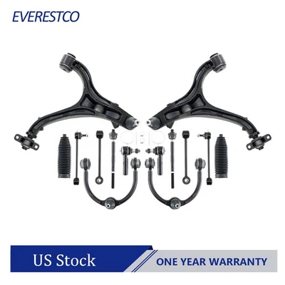 Front Control Arms w/ Ball Joints Kit For 05-10 Jeep Commander Grand Cherokee - Imagen 1 de 4