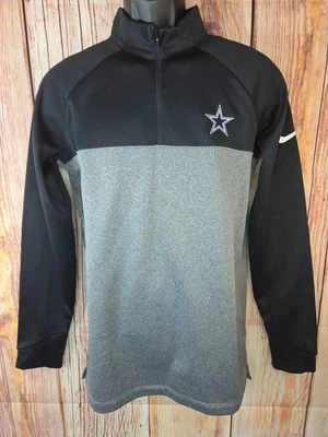 Chaqueta de golf suéter pequeña Dallas Cowboys Nike 1/4 cremallera Foto 1 de 4