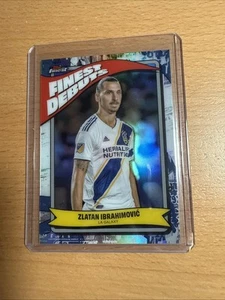 2024 Topps Finest MLS Zlatan Ibrahimović Finest Debuts LA Galaxy #FD-5 - Picture 1 of 2