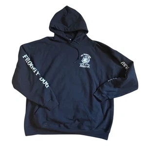 The Froggy Dog Restaurant & Pub Sweatshirt/Hoodie-Black-Size 3XL-GUC - Picture 1 of 6