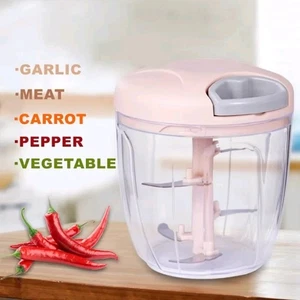 Pull String Hand Chopper Manual Food Processor - Picture 1 of 6