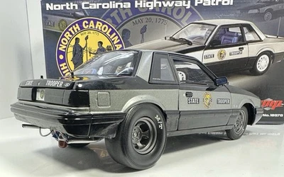 GMP 1/18 Scale1988 FORD MUSTANG LX PRO-STREET DRAG”North Carolina Highway Patrol - Image 1 of 4