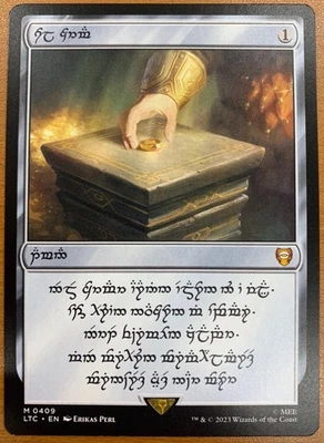 MTG Sol Ring 0409 Non-Foil Lord of the Rings: Tales of Middle Earth Dwarven NM - Image 1 of 3